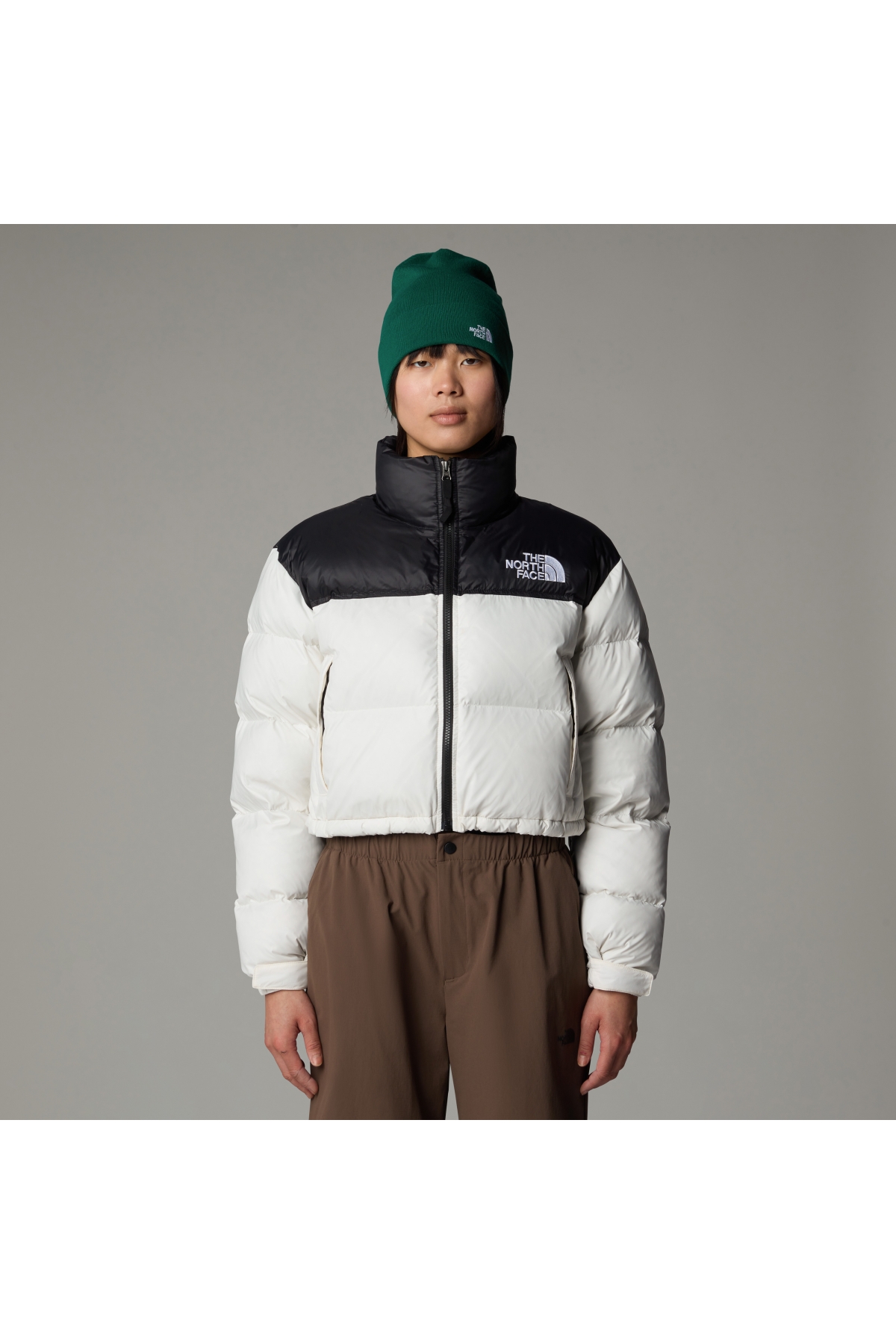 W Nuptse Short Jacket Kadin Beyaz Mont Nf0a5ggerou1 Fiyatları | Flo