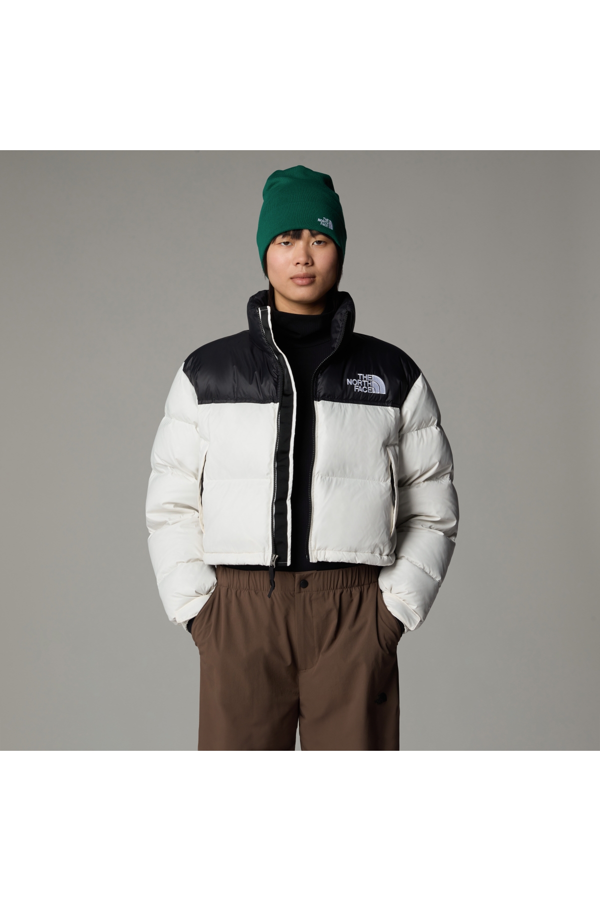 W Nuptse Short Jacket Kadin Beyaz Mont Nf0a5ggerou1 Fiyatları