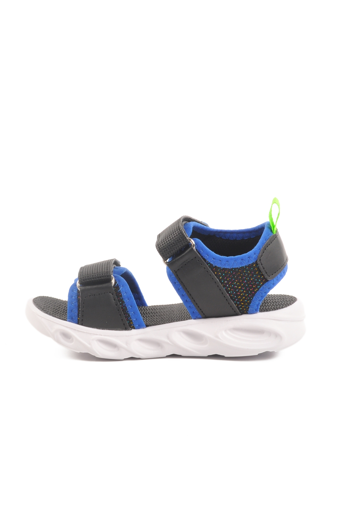 Mavi Cırtlı Işıklı Erkek Çocuk Spor Sandalet 018127 P - Görsel 3