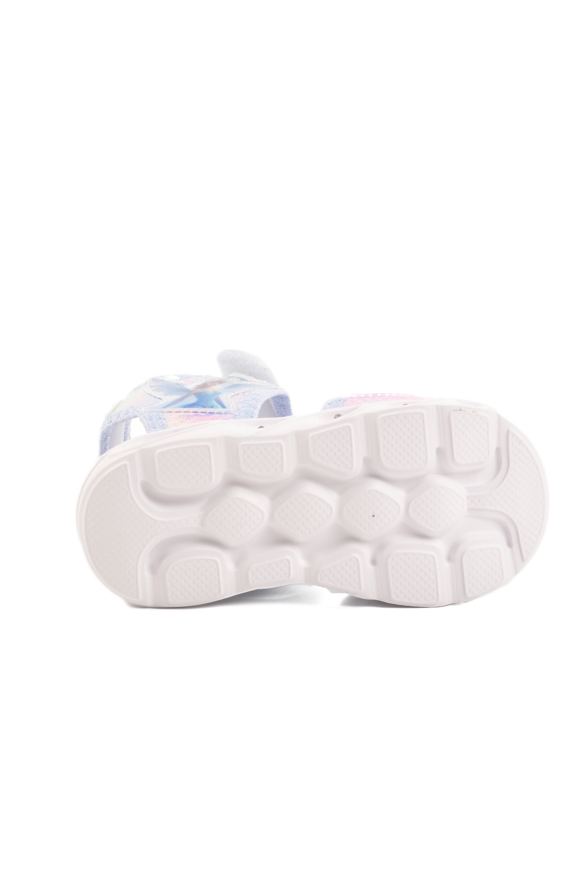 Mavi Cırtlı Işıklı Kız Bebek Sandalet 018129 B - Görsel 6