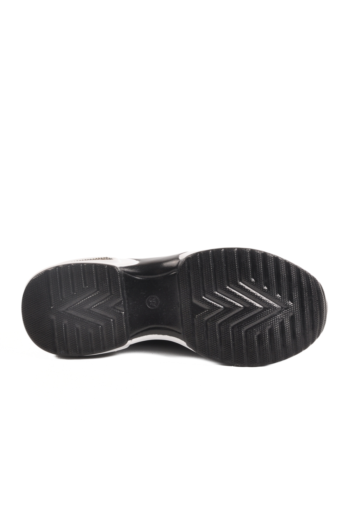Siyah Beyaz Anorak Kadın Sneaker 702322 Z - Görsel 6