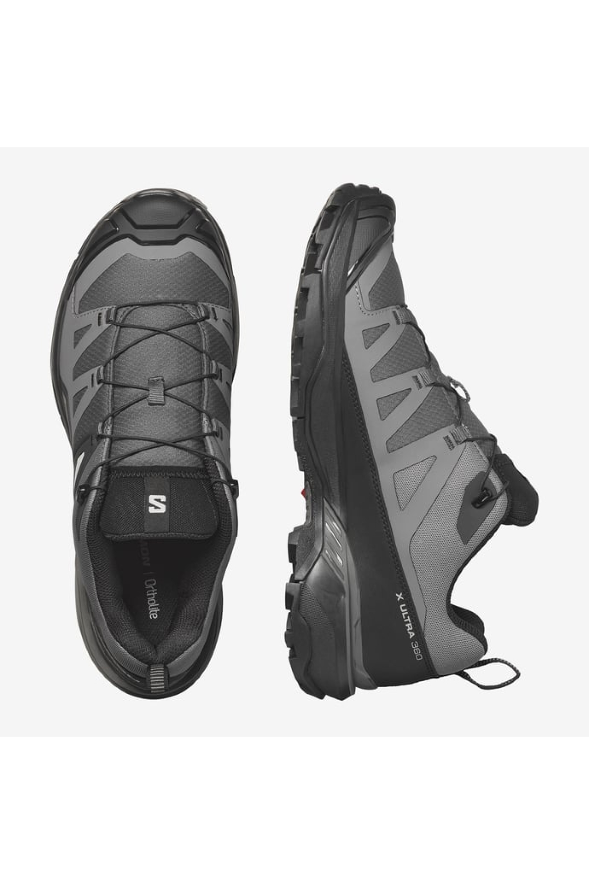 Salomon Siyah Salomon X Ultra 360 Erkek Siyah-füme Outdoor Ayakkabı L47448300