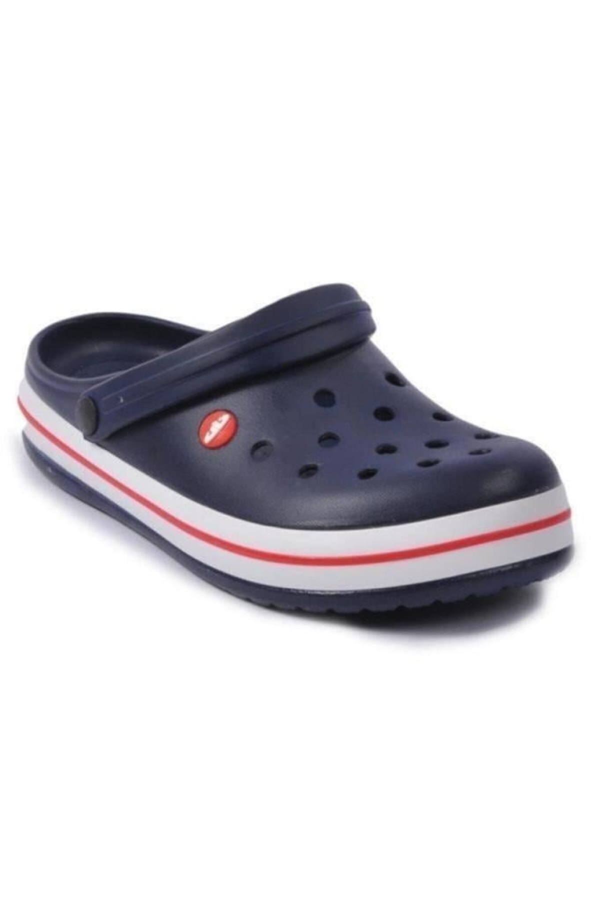 Akınal E195-25.M.024 Medical Sabo Erkek Terlik Lacivert Beyaz Kırmızı - Görsel 2