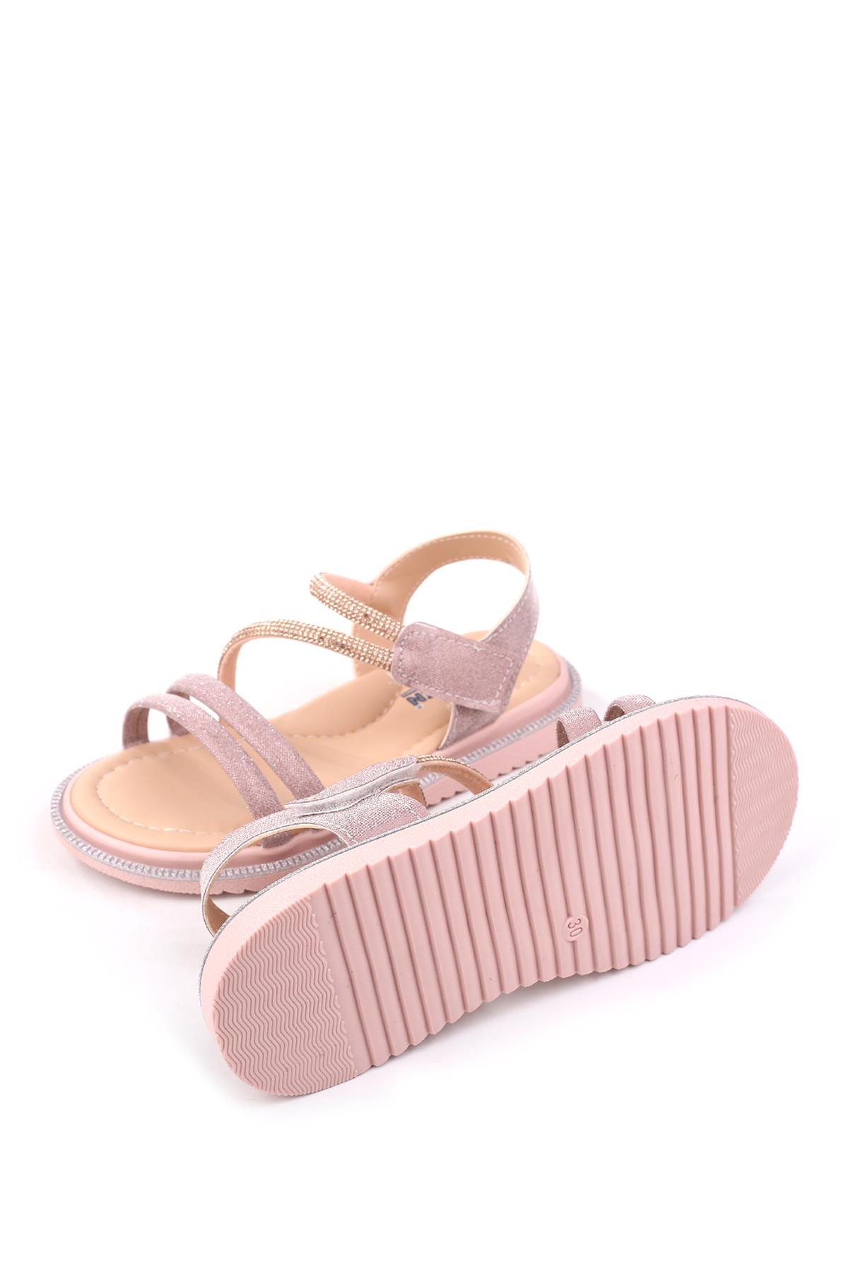 Arzn 4832 Kız Çocuk Ortopedik Rahat Taban Sandalet - Görsel 6