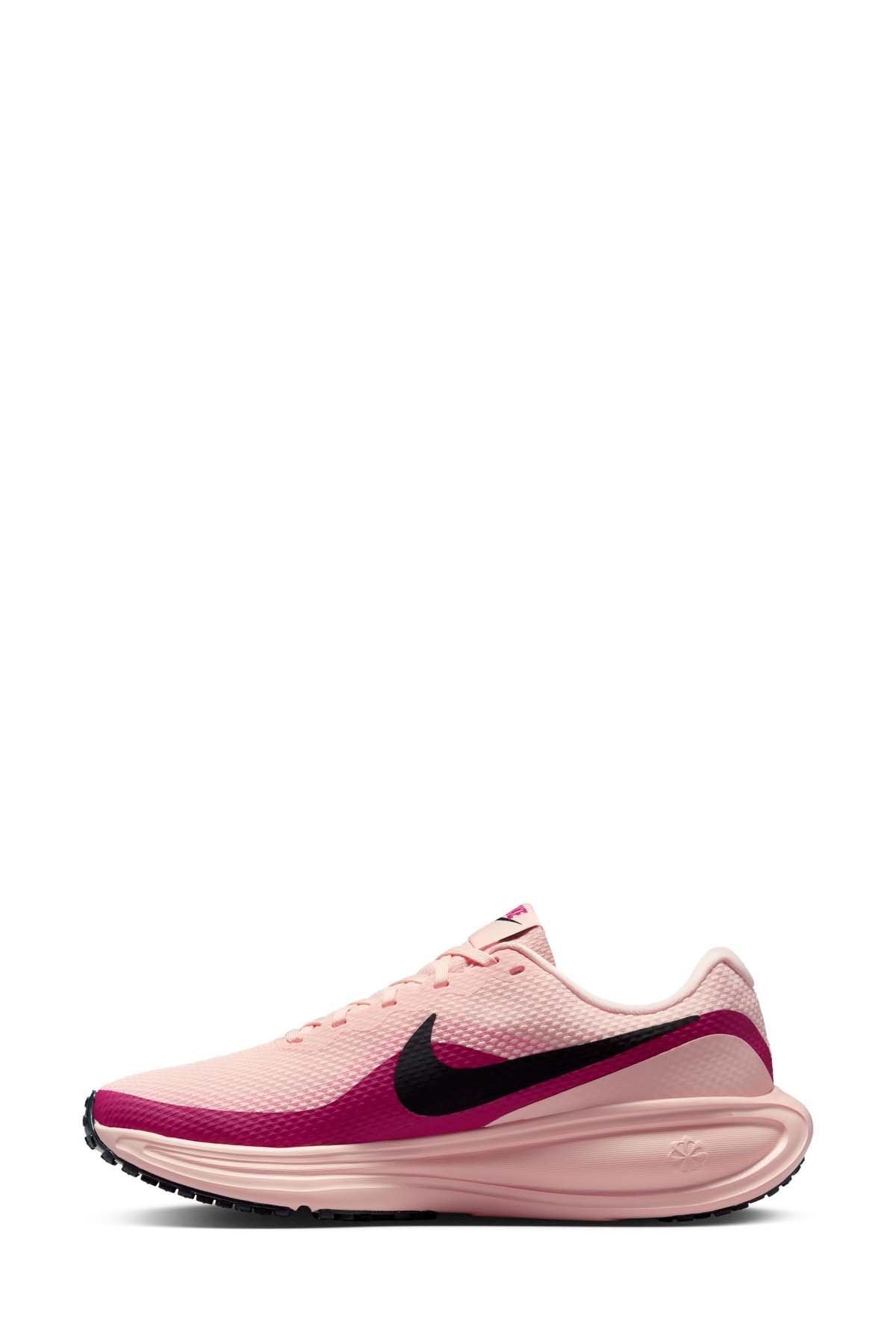 Nike W REVOLUTION 8 Bej Kadın Koşu Ayakkabısı - Görsel 4