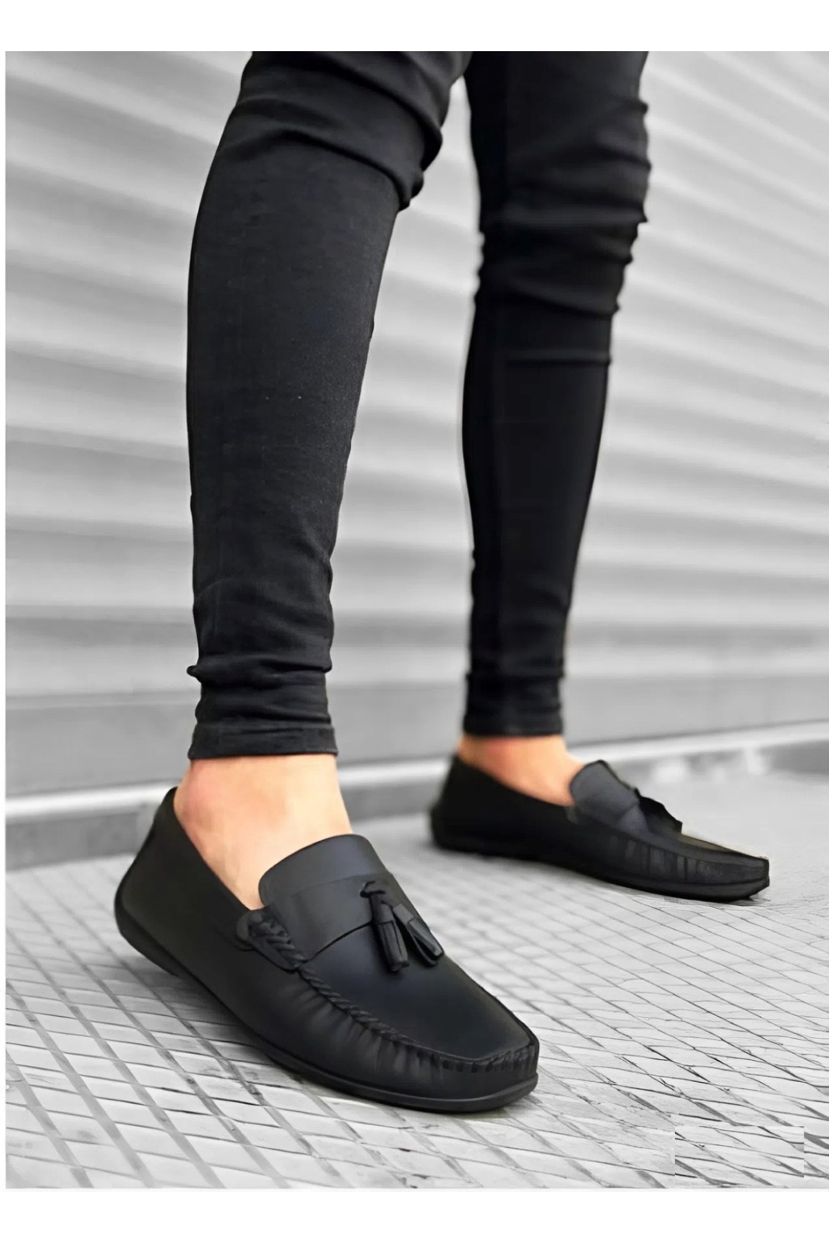 Roma Garantili Erkek Hakiki Deri Günlük Ortopedik Rahat Kullanım Loafer Ayakkabı ROMA-1969 - Görsel 2