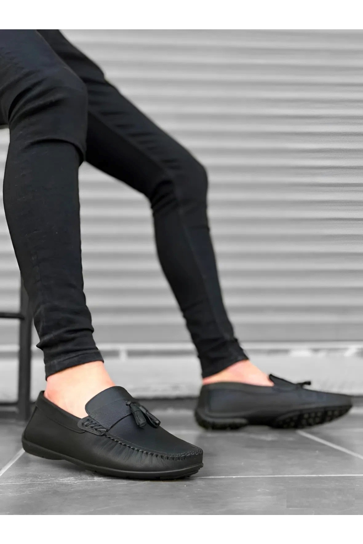 Roma Garantili Erkek Hakiki Deri Günlük Ortopedik Rahat Kullanım Loafer Ayakkabı ROMA-1969 - Görsel 4