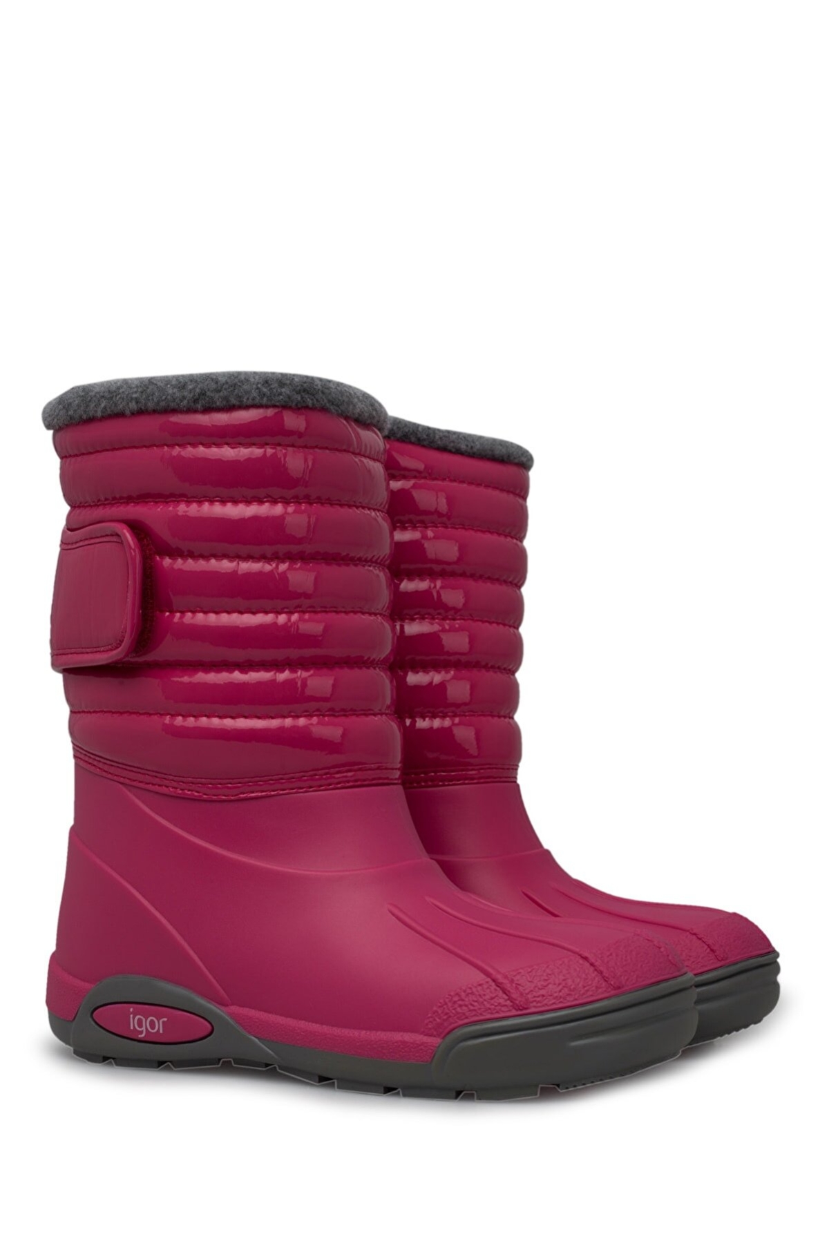 Topo Ski Charol Kadin Pembe Çizme W10168-igr007 - Görsel 4