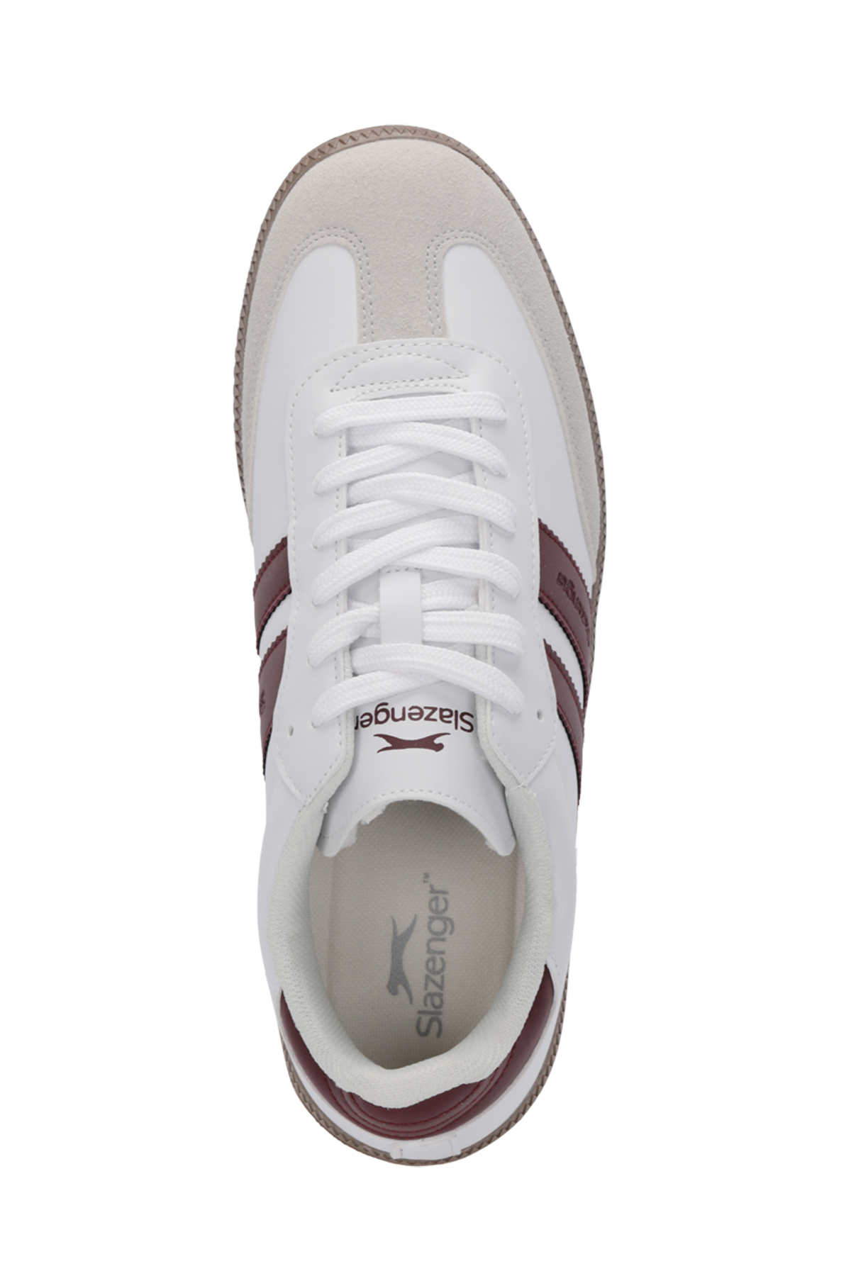 ITALY I Erkek Günlük Ayakkabı Beyaz / Bordo - Görsel 6
