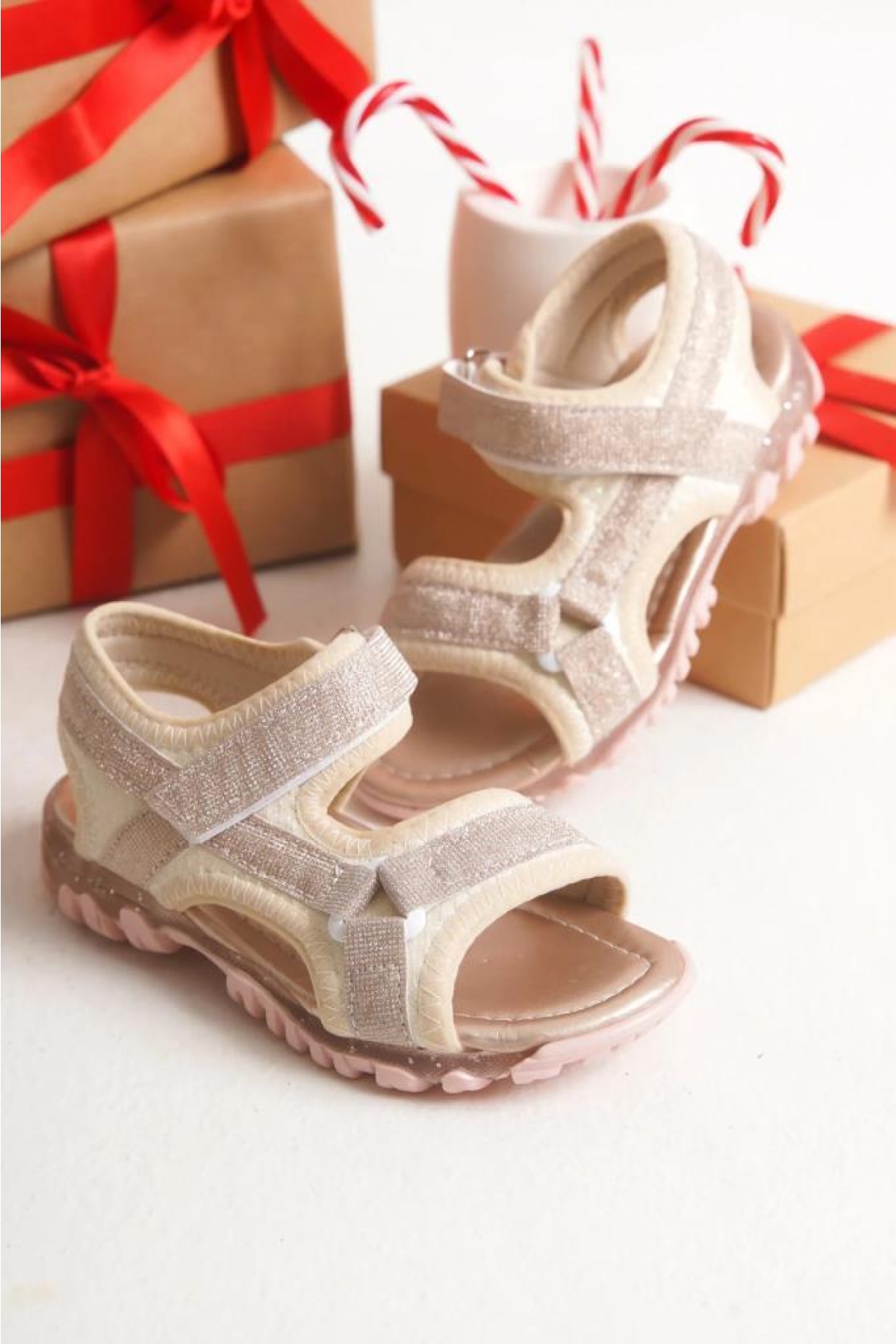 Arzen 03220 Ortopedik Kız Çocuk Sandalet - Görsel 2