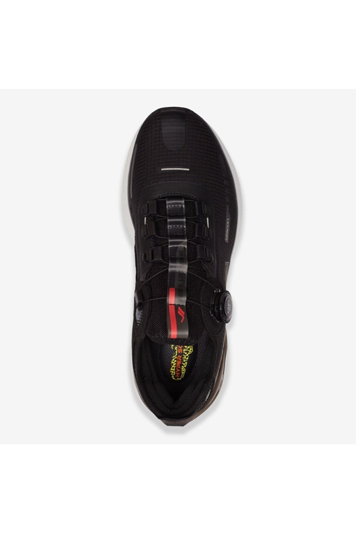 Scroll 3 Siyah Beyaz Akıllı Bağcık Erkek Yürüyüs Spor Ayakkabı - Görsel 6