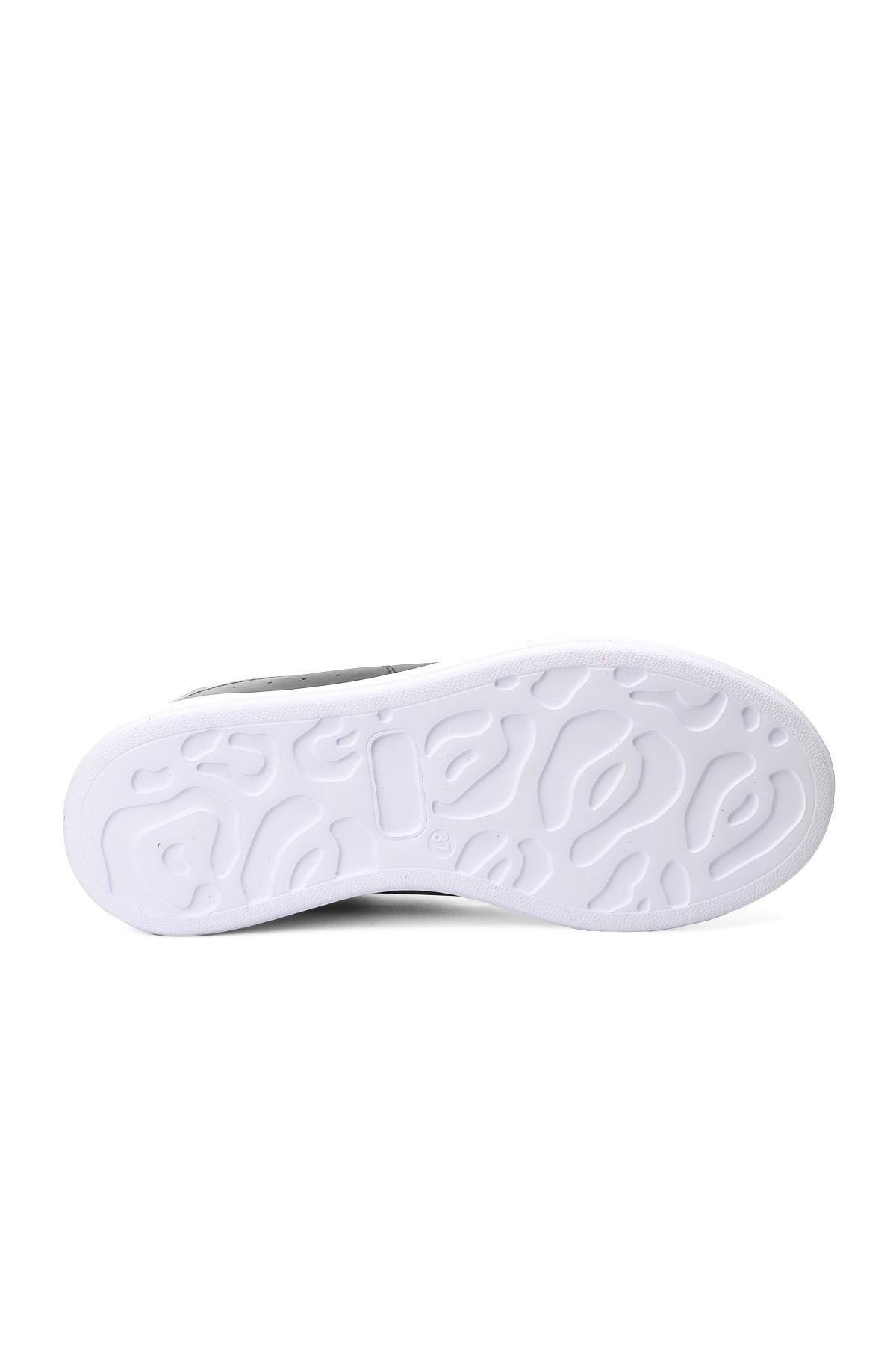 Nadia Siyah-Beyaz Kadın Sneaker - Görsel 6