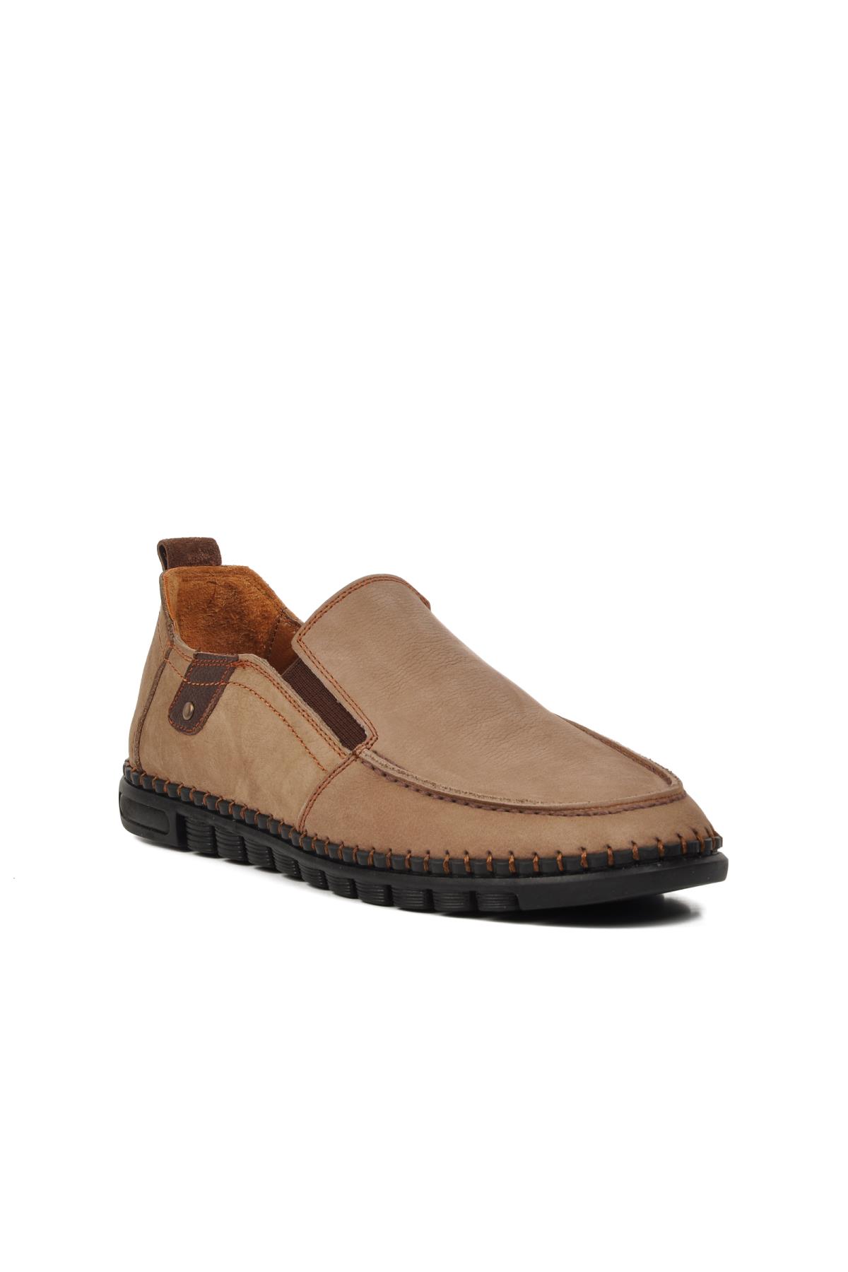 D2024 Kum Nubuk Hakiki Deri Erkek Günlük Ayakkabı - Görsel 2