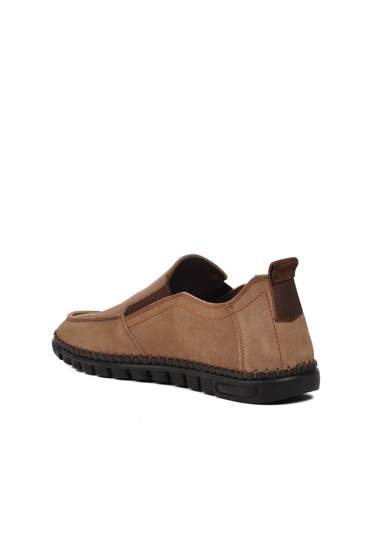 D2024 Kum Nubuk Hakiki Deri Erkek Günlük Ayakkabı - Görsel 5