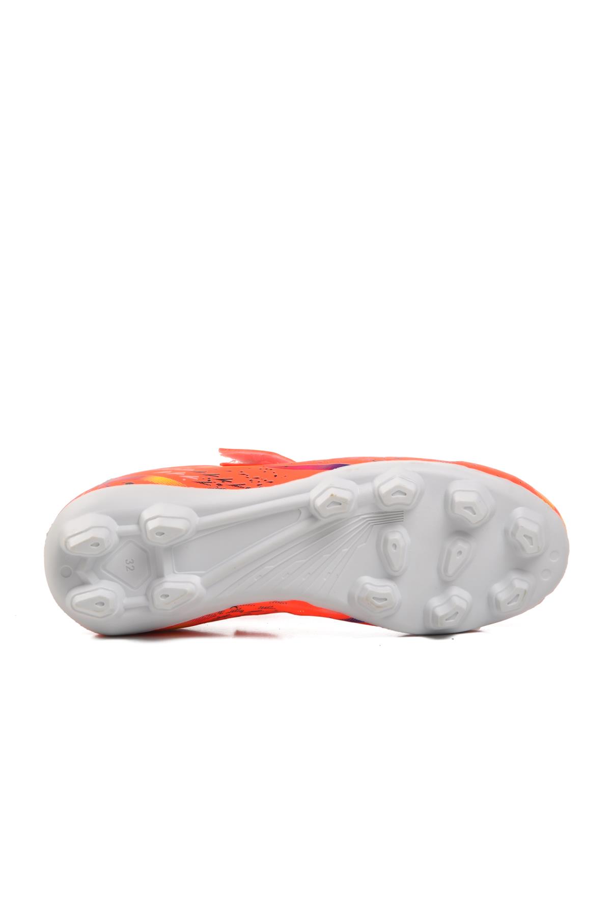 Hulk 129-F Turuncu-Beyaz Çocuk Krampon - Görsel 6
