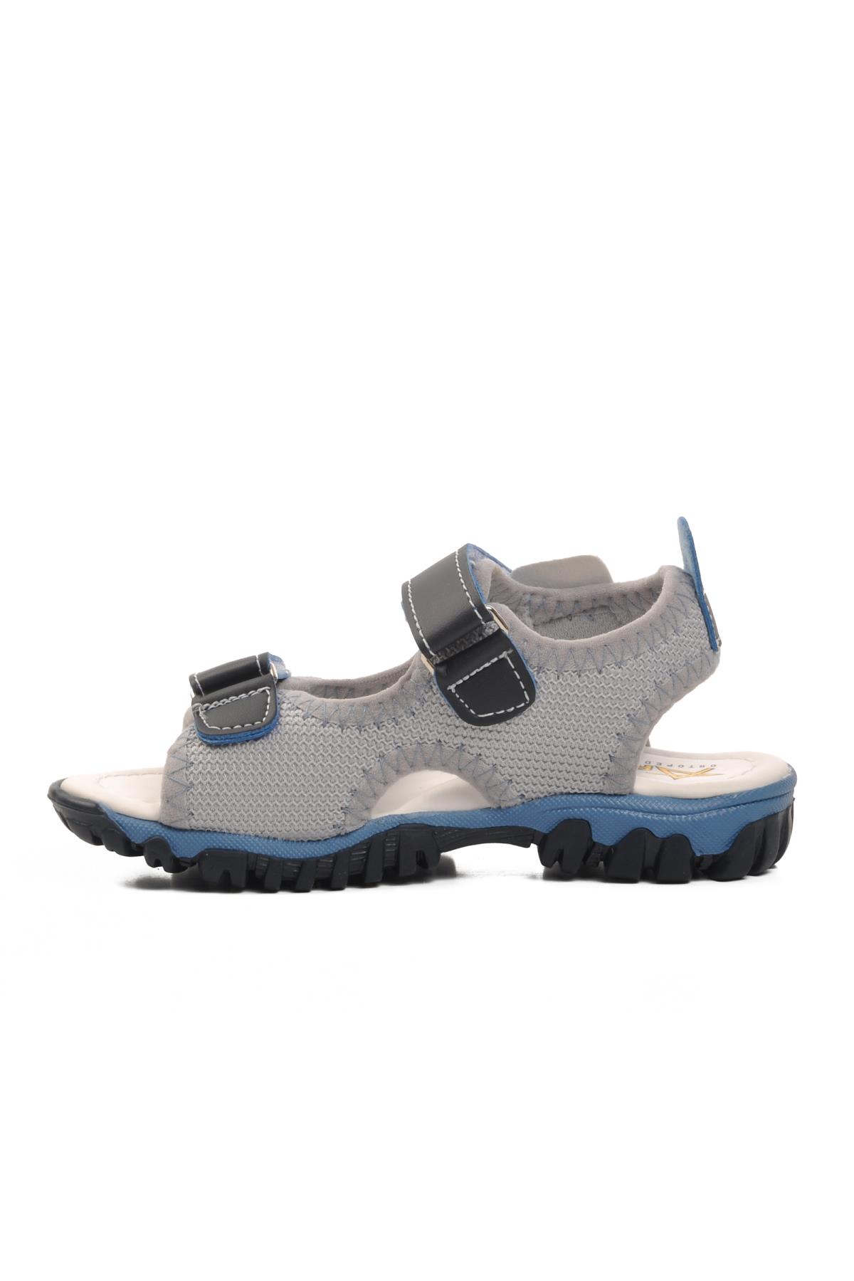 24-410-P Lacivert-Mavi Erkek Çocuk Sandalet - Görsel 4