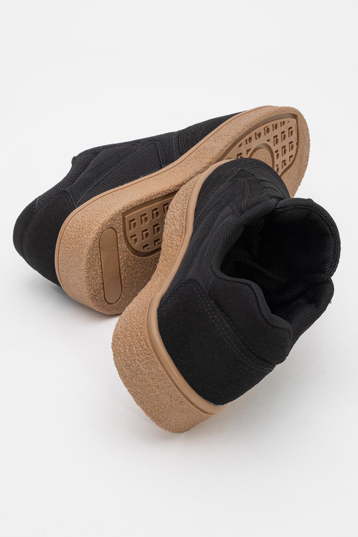 Kadın Anorak Spor Ayakkabı SİYAH - Görsel 5