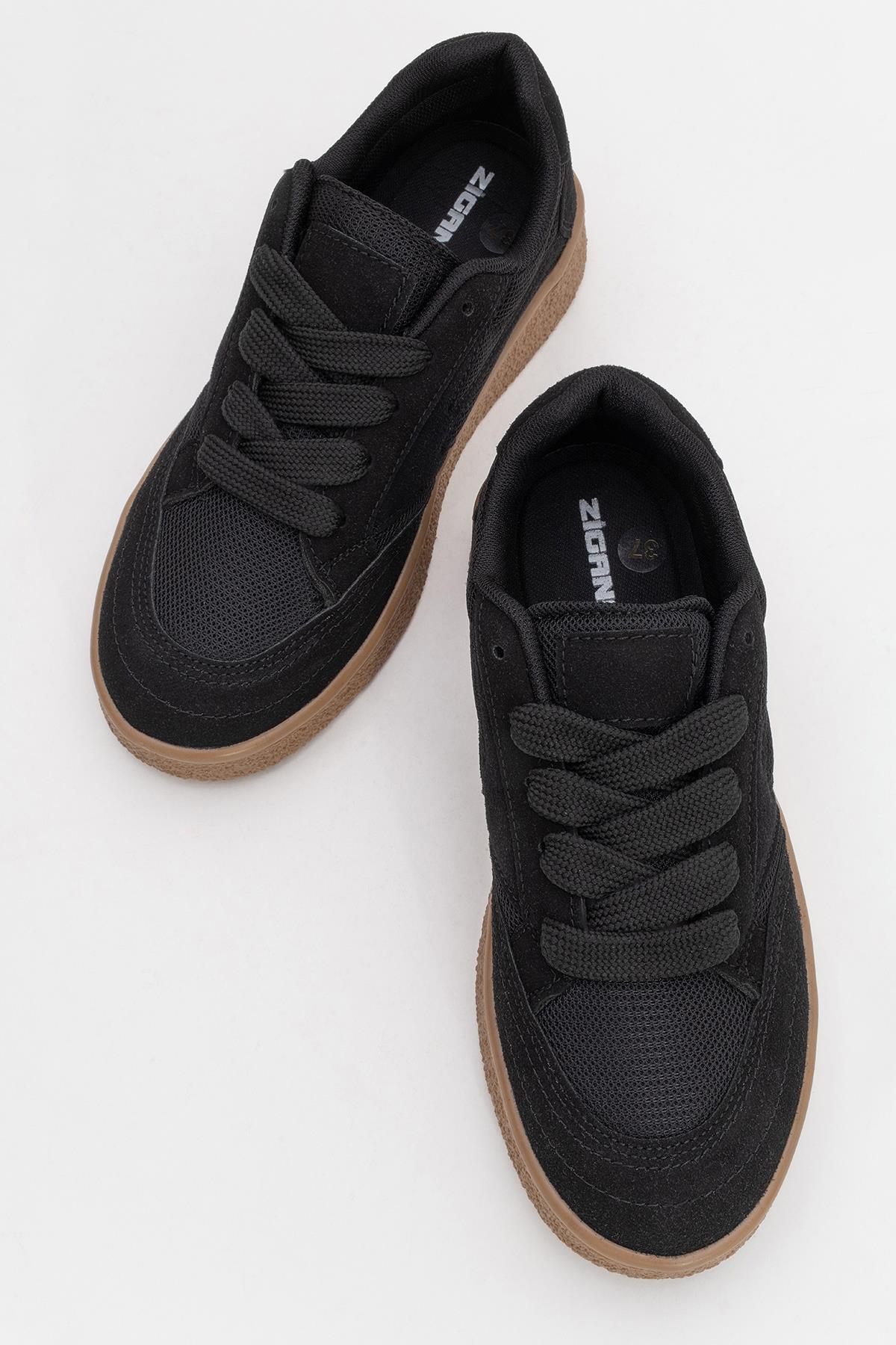 Kadın Anorak Spor Ayakkabı SİYAH - Görsel 6