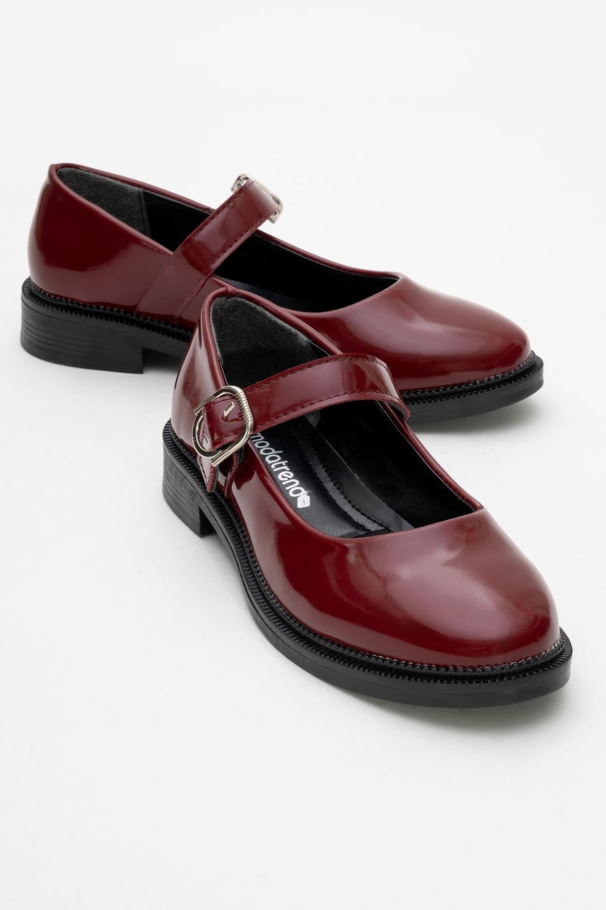 Kadın Günlük Ayakkabı BORDO RUGAN - Görsel 2