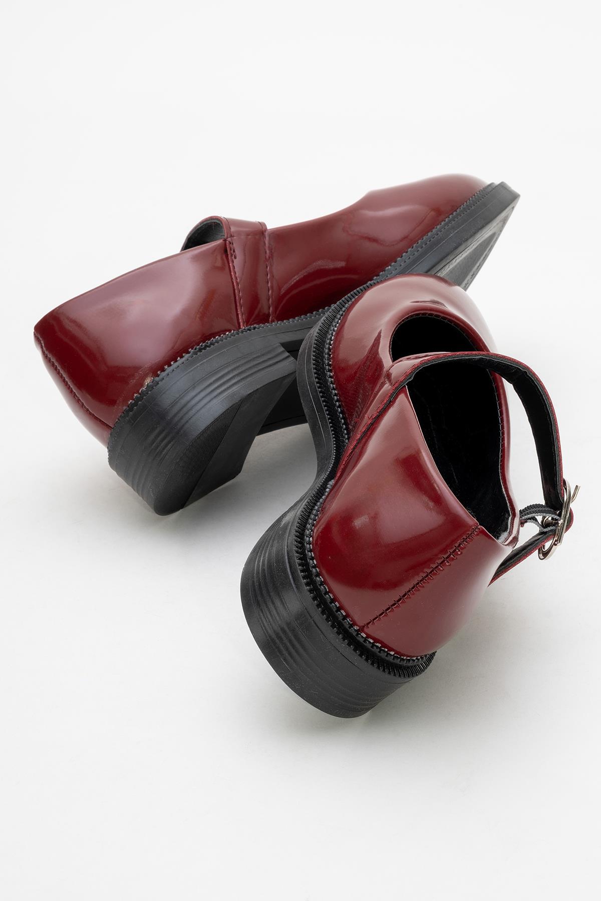 Kadın Günlük Ayakkabı BORDO RUGAN - Görsel 5