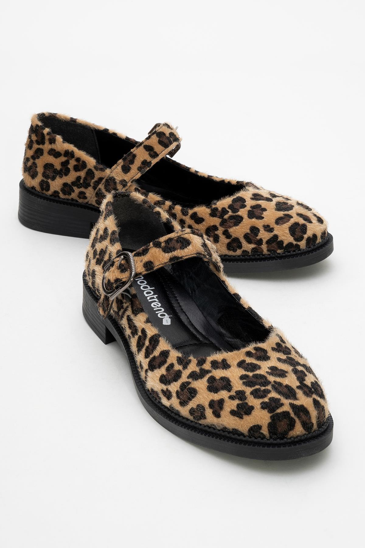 Kadın Günlük Ayakkabı LEOPAR SÜET - Görsel 2