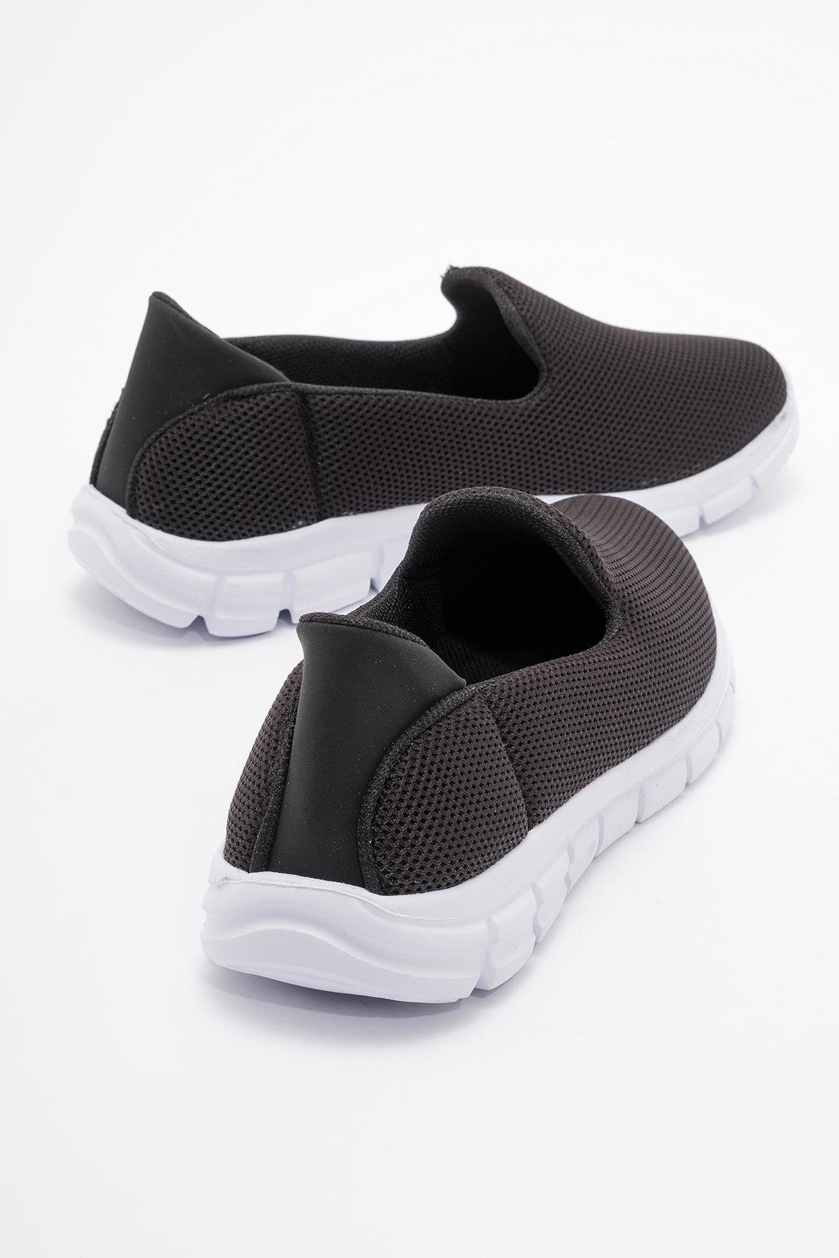 Kadın Günlük Ayakkabı SİYAH BEYAZ - Görsel 5