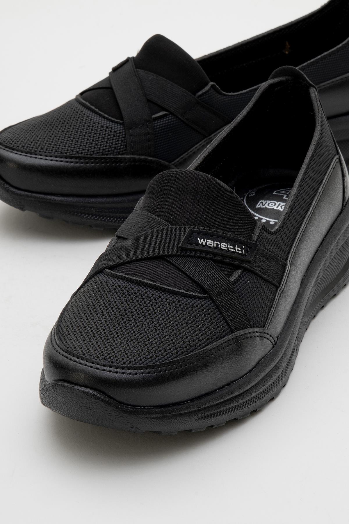 Günlük Kadın Ayakkabı SİYAH KOT - Görsel 6