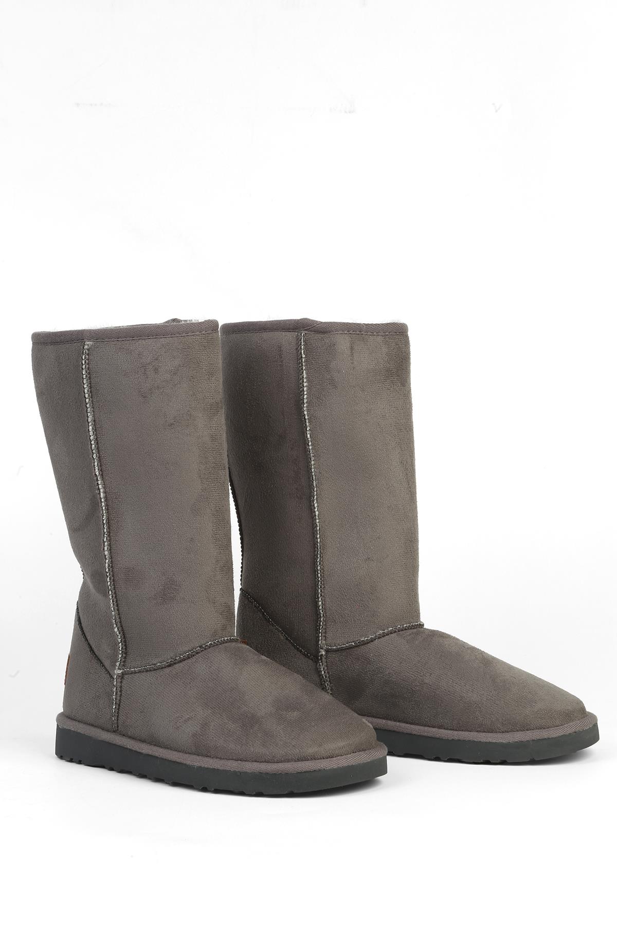 ® | PC-52124 Füme Kadın Bot - Görsel 3