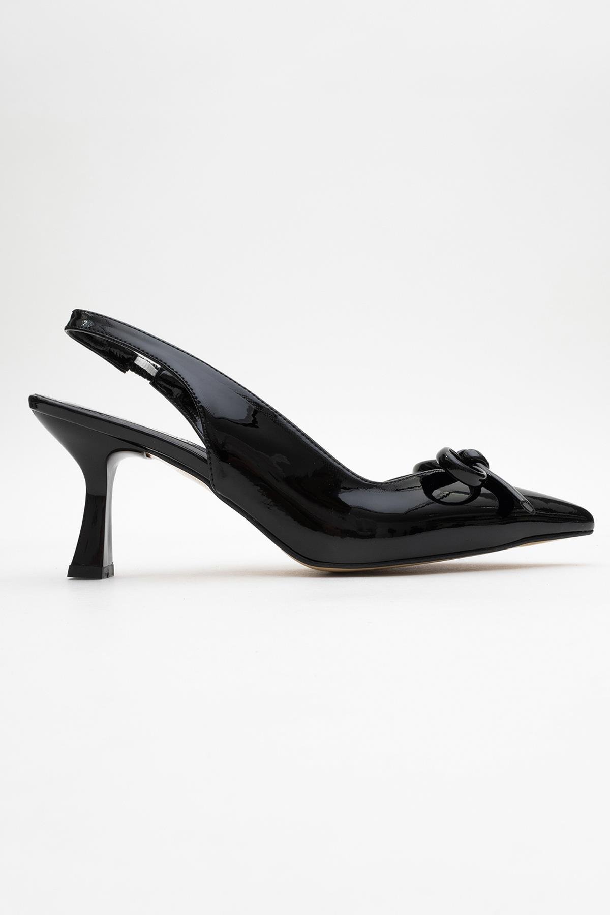 Kadın Topuklu Ayakkabı SİYAH RUGAN - Görsel 3