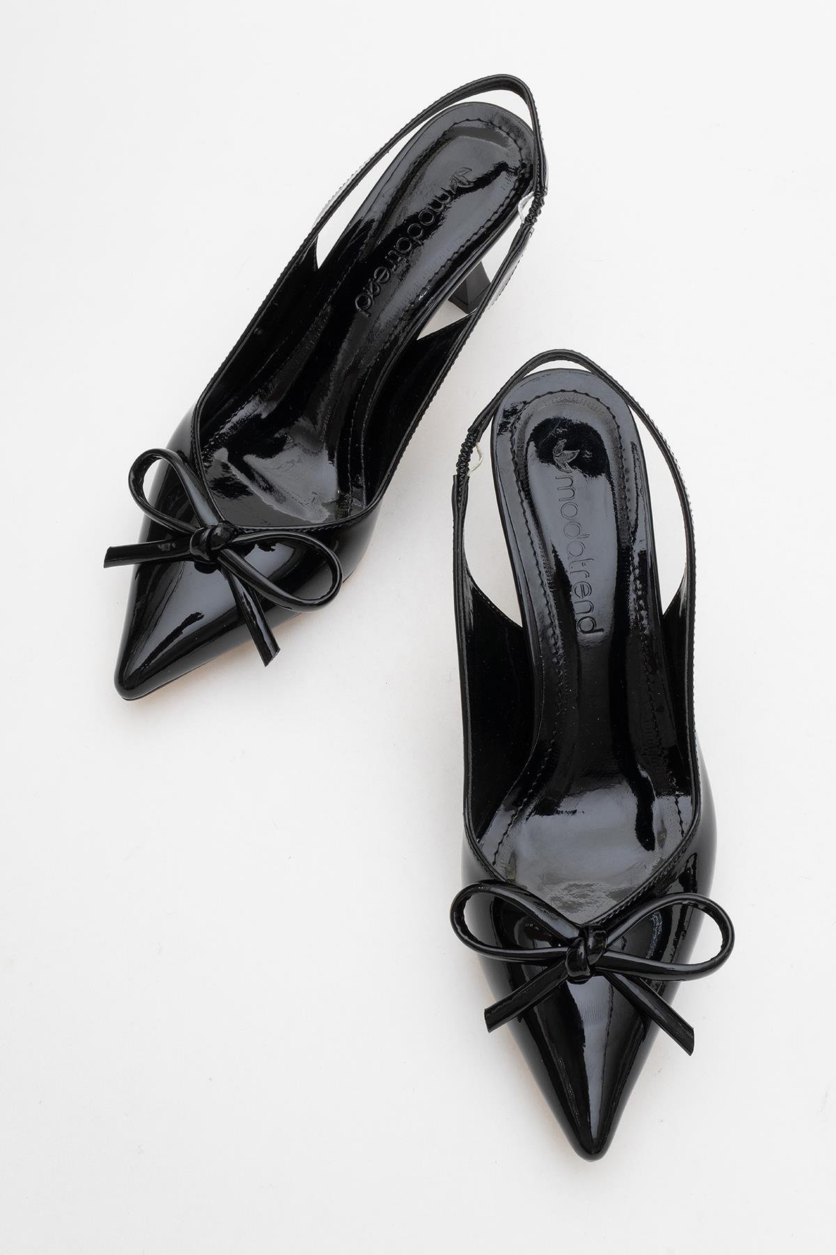 Kadın Topuklu Ayakkabı SİYAH RUGAN - Görsel 6