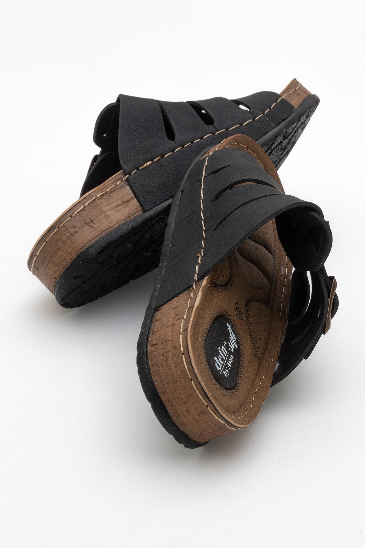 Kadın Tokalı 4 Biyeli Terlik - Görsel 5