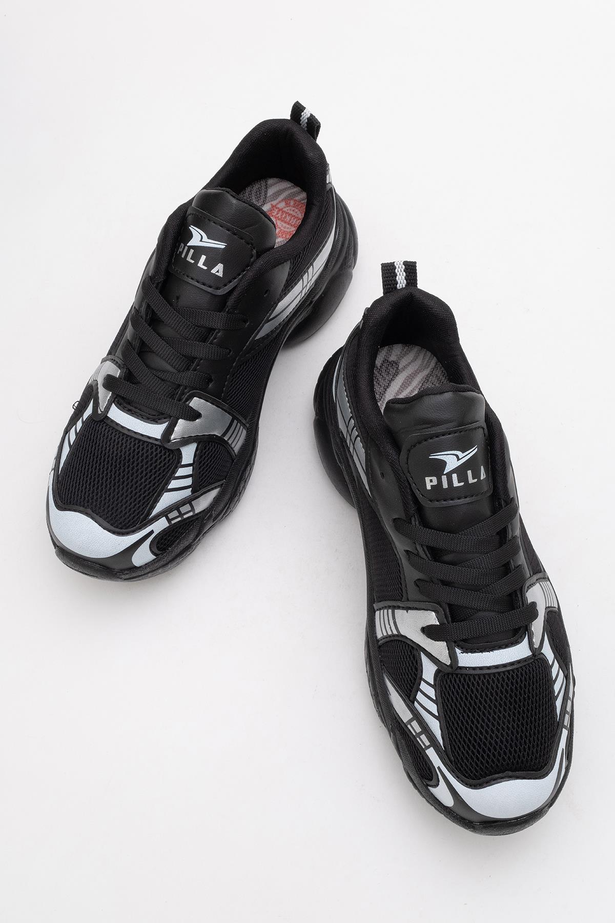 Anorak Kadın Spor Ayakkabı SİYAH GÜMÜŞ - Görsel 6