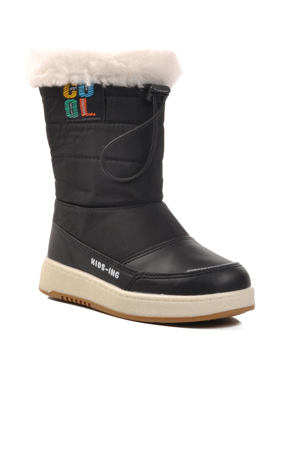 Ayakmod Havana P Siyah Kürklü Çocuk Bot - Görsel 2