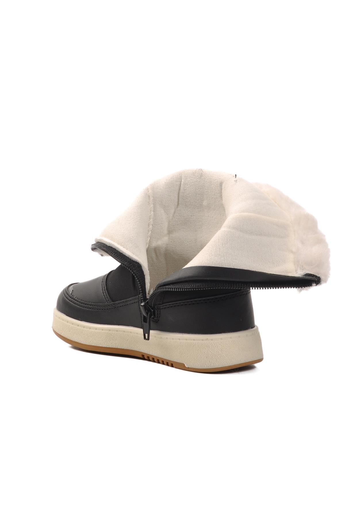 Ayakmod Havana P Siyah Kürklü Çocuk Bot - Görsel 5