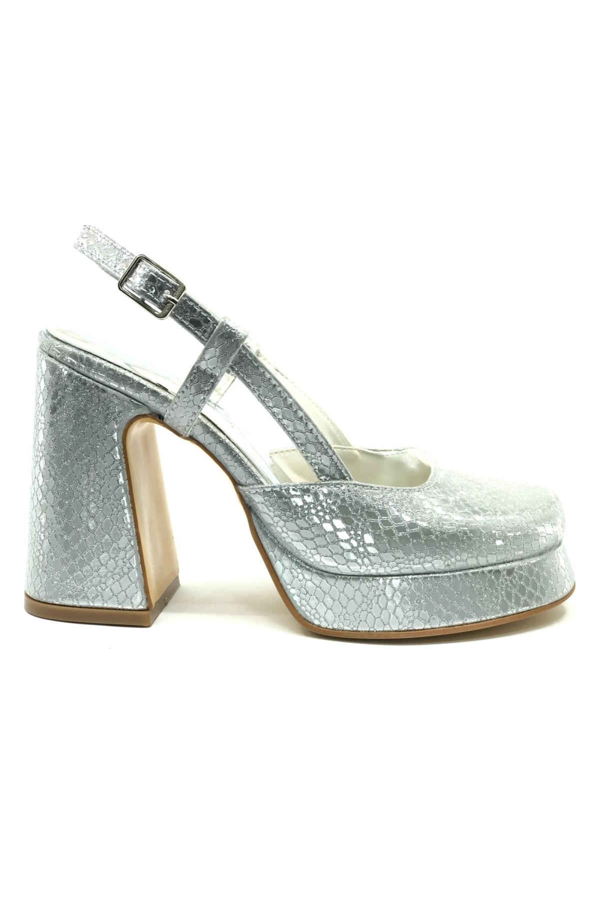Jane Jane Platform Topuk Kadın Klasik Topuklu Ayakkabı - Görsel 3