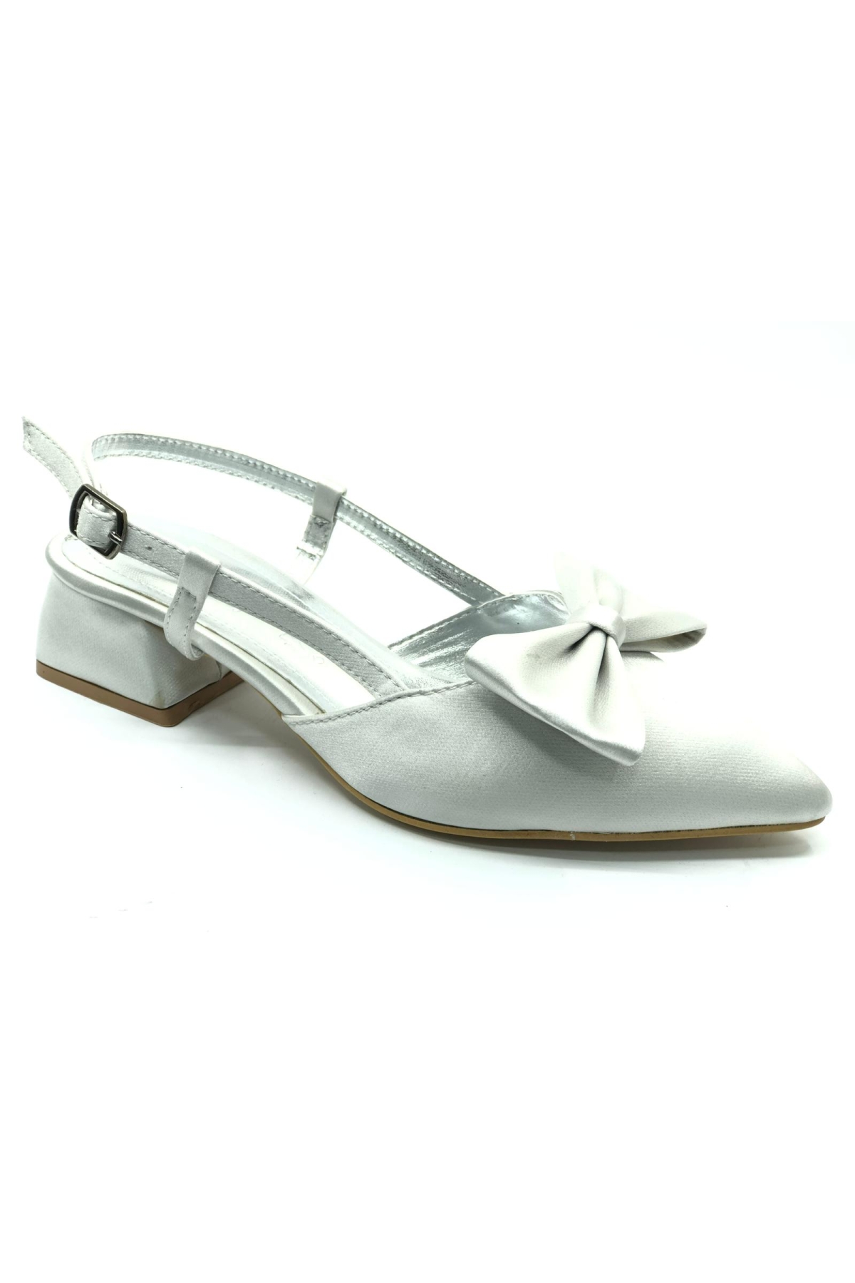 Kurdela Detaylı Arkası Açık Kadın Babet Ayakkabı - Görsel 3