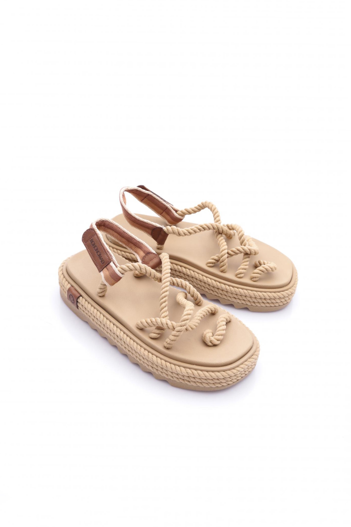 Ibıza Mid Platform Kadın Halat Sandalet - Görsel 3