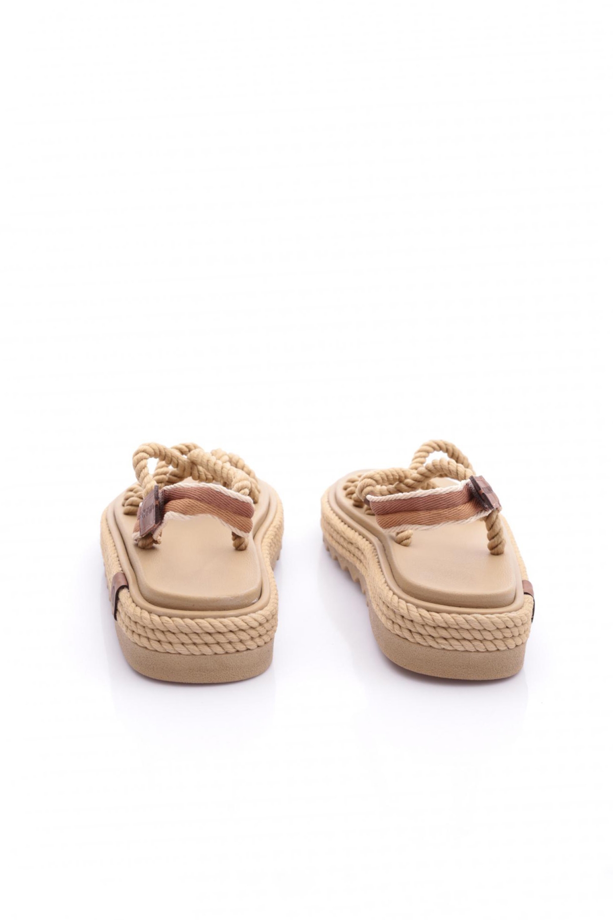 Ibıza Mid Platform Kadın Halat Sandalet - Görsel 4