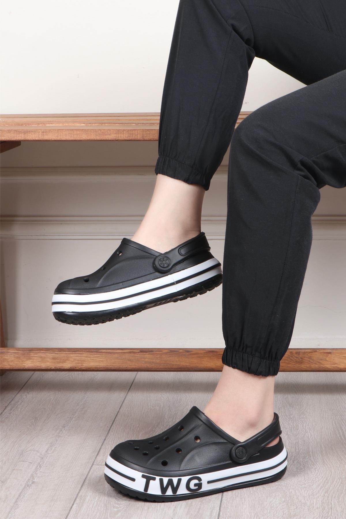 TWG-216 G Siyah Unisex Terlik - Görsel 3