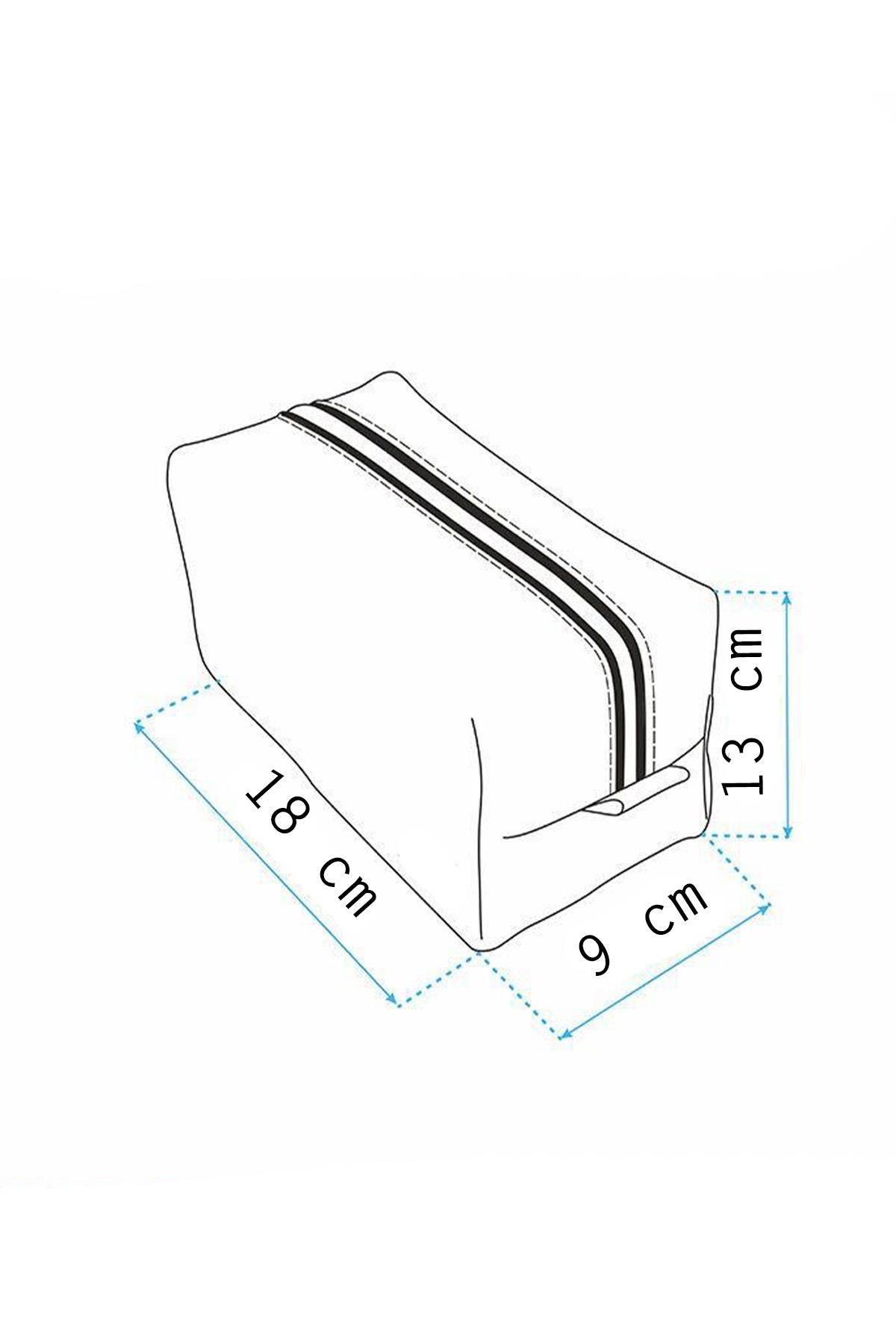 BAHELS Papatya Desen Makyaj Çantası — 5