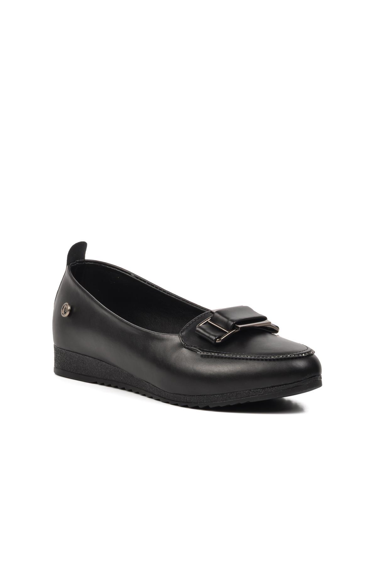 PC-53020 Z Siyah Kadın Babet - Görsel 2