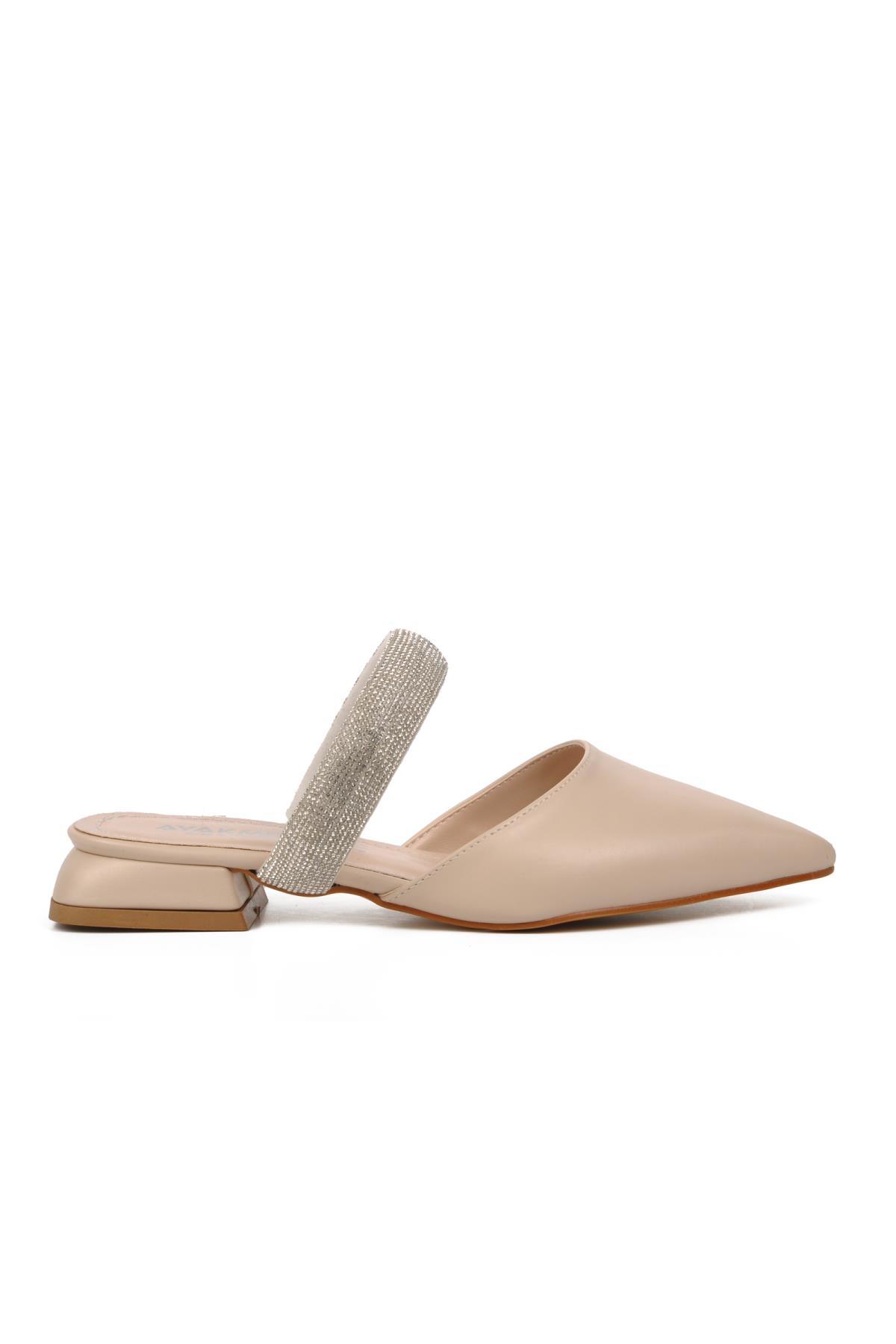 417578 Bej Kadın Terlik - Görsel 3