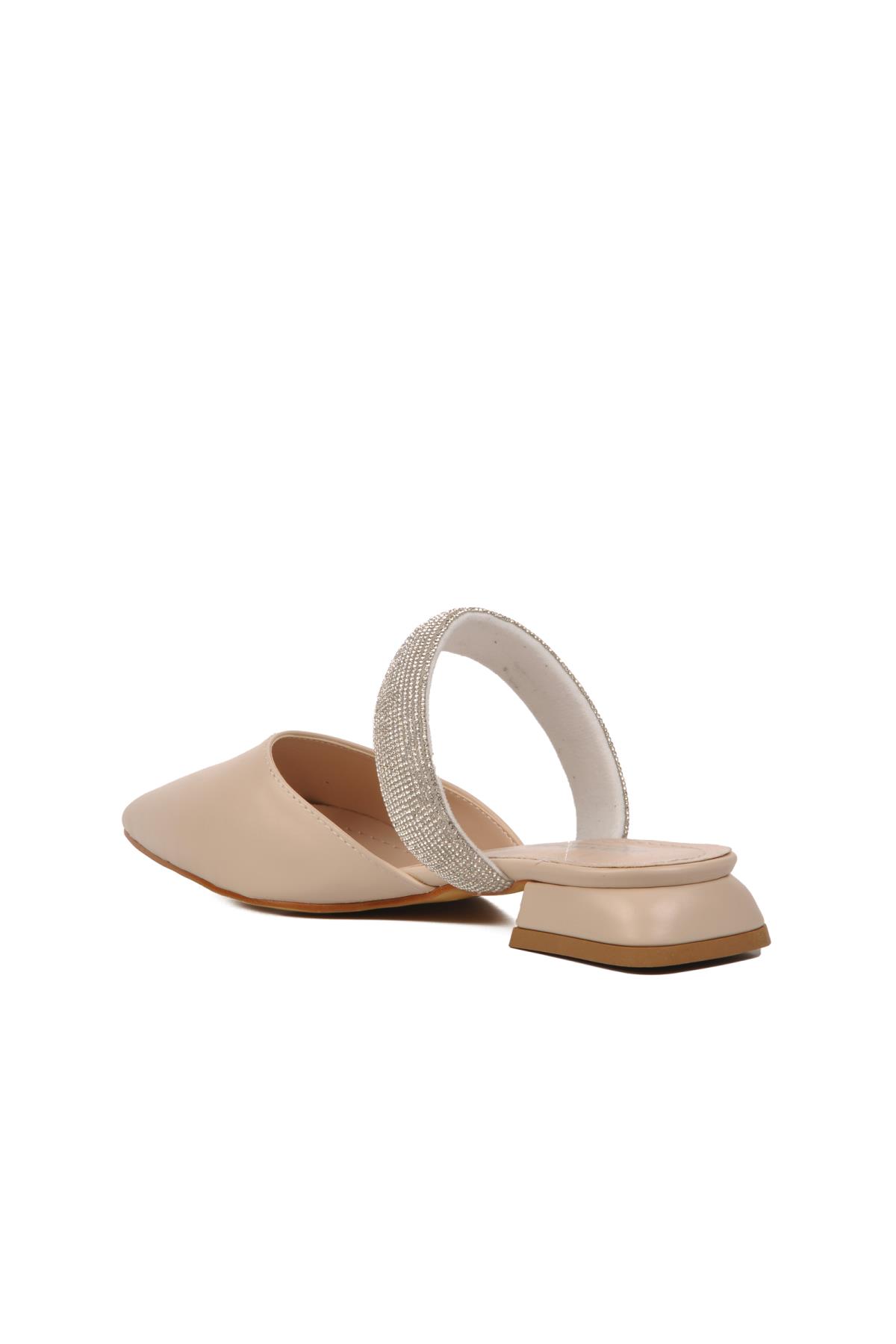 417578 Bej Kadın Terlik - Görsel 5