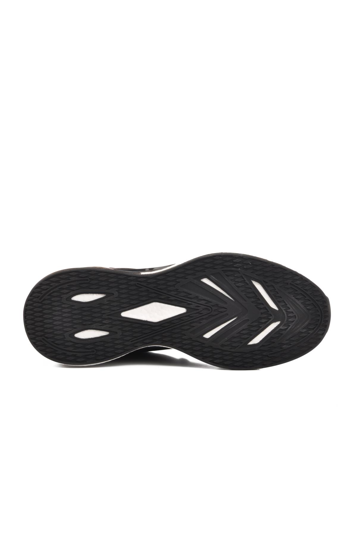 564 Chicago Siyah-Beyaz Unisex Sneaker - Görsel 6