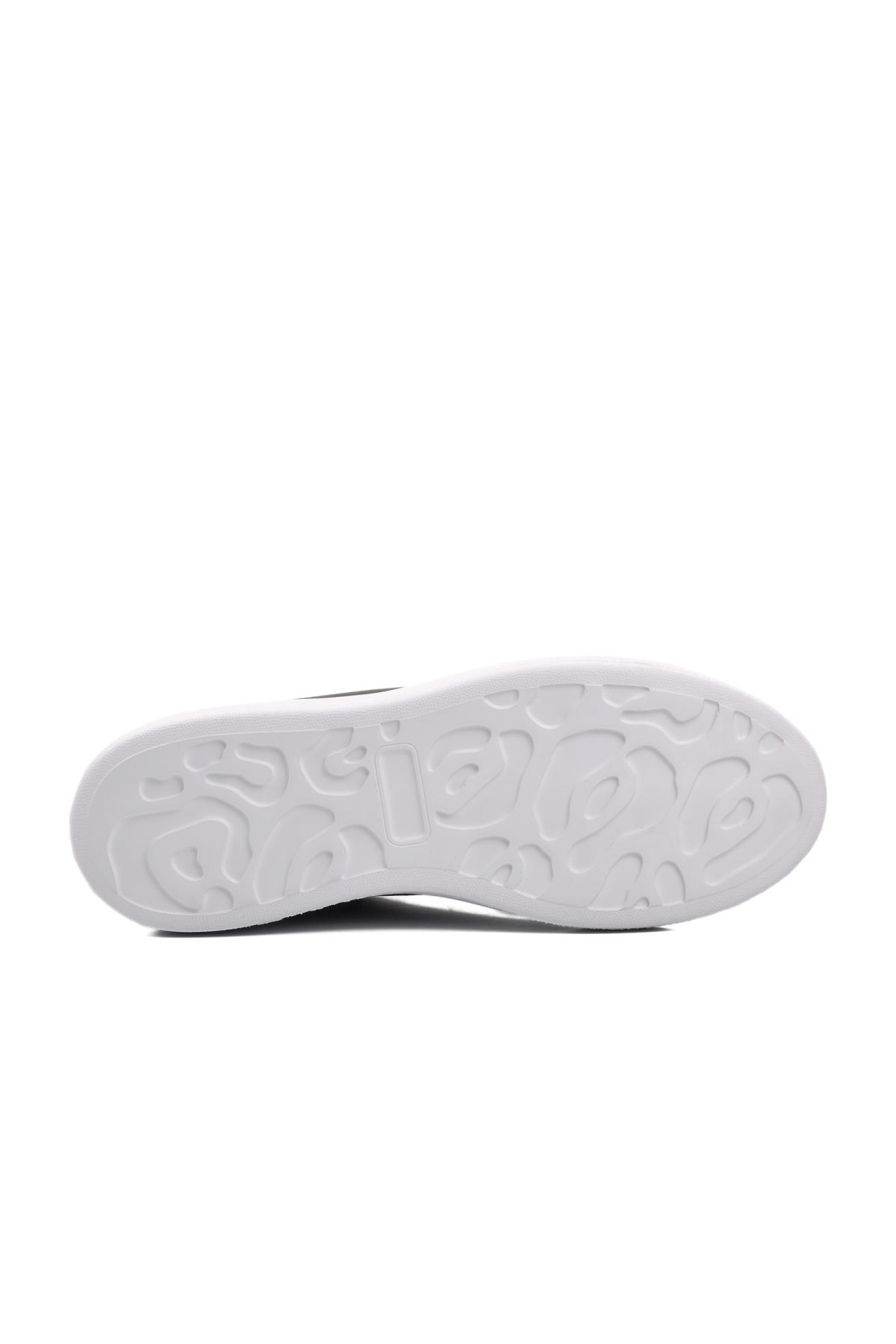 Damascus Siyah-Beyaz Geniş Kalıp Erkek Sneaker - Görsel 6