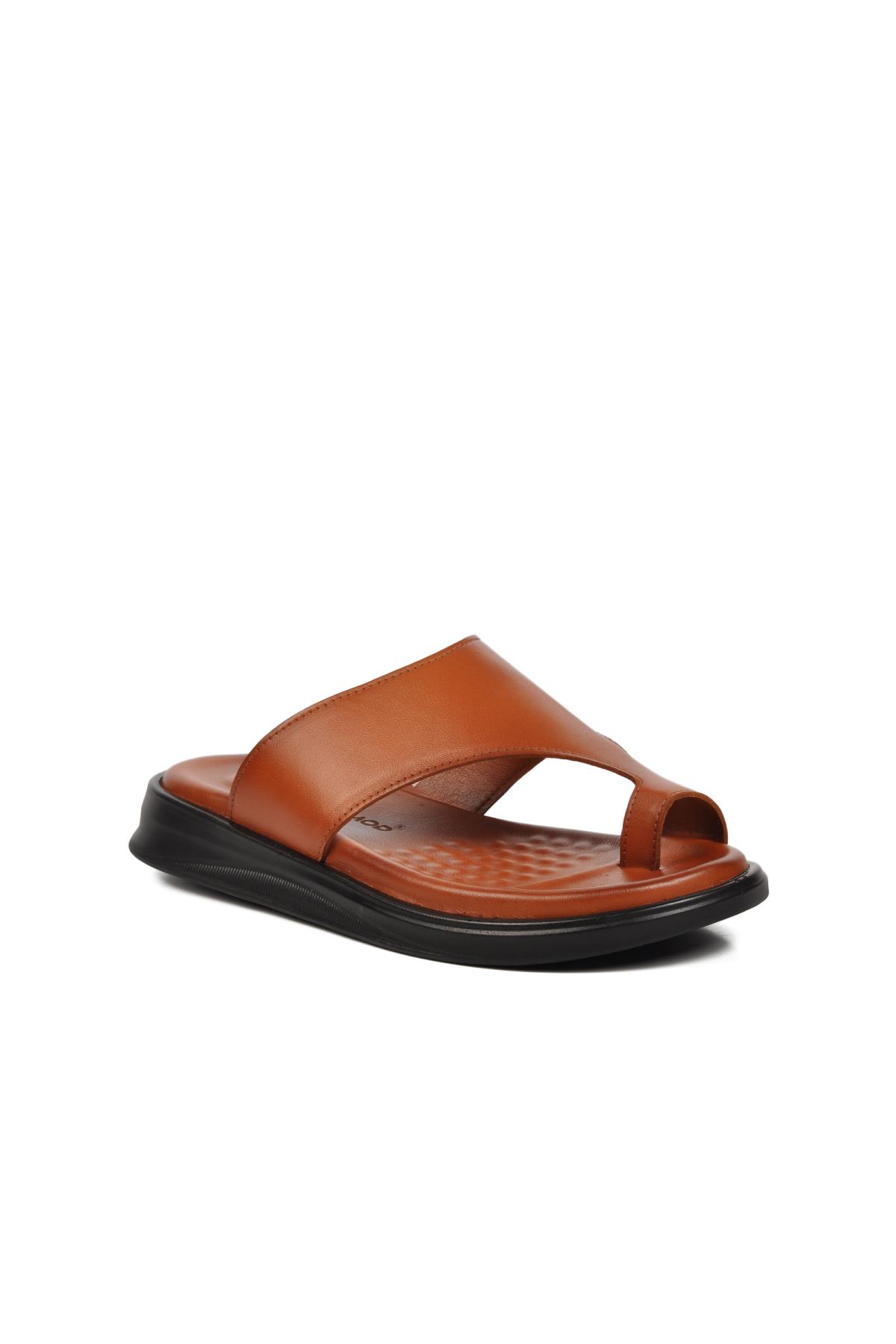 482024 Taba Hakiki Deri Erkek Terlik - Görsel 2