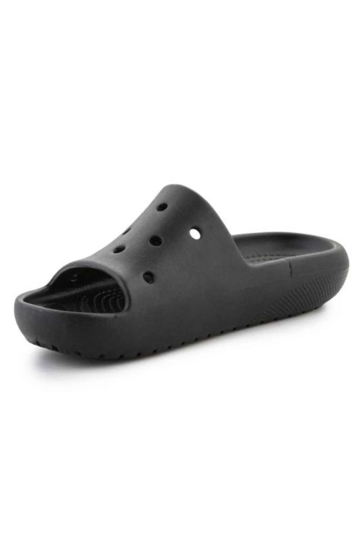 Crocs Crocs Siyah Classic Slide v2 Unisex Spor Terlik 209401-001 Sandalet & Terlik | Flo Siyah - 3. görsel