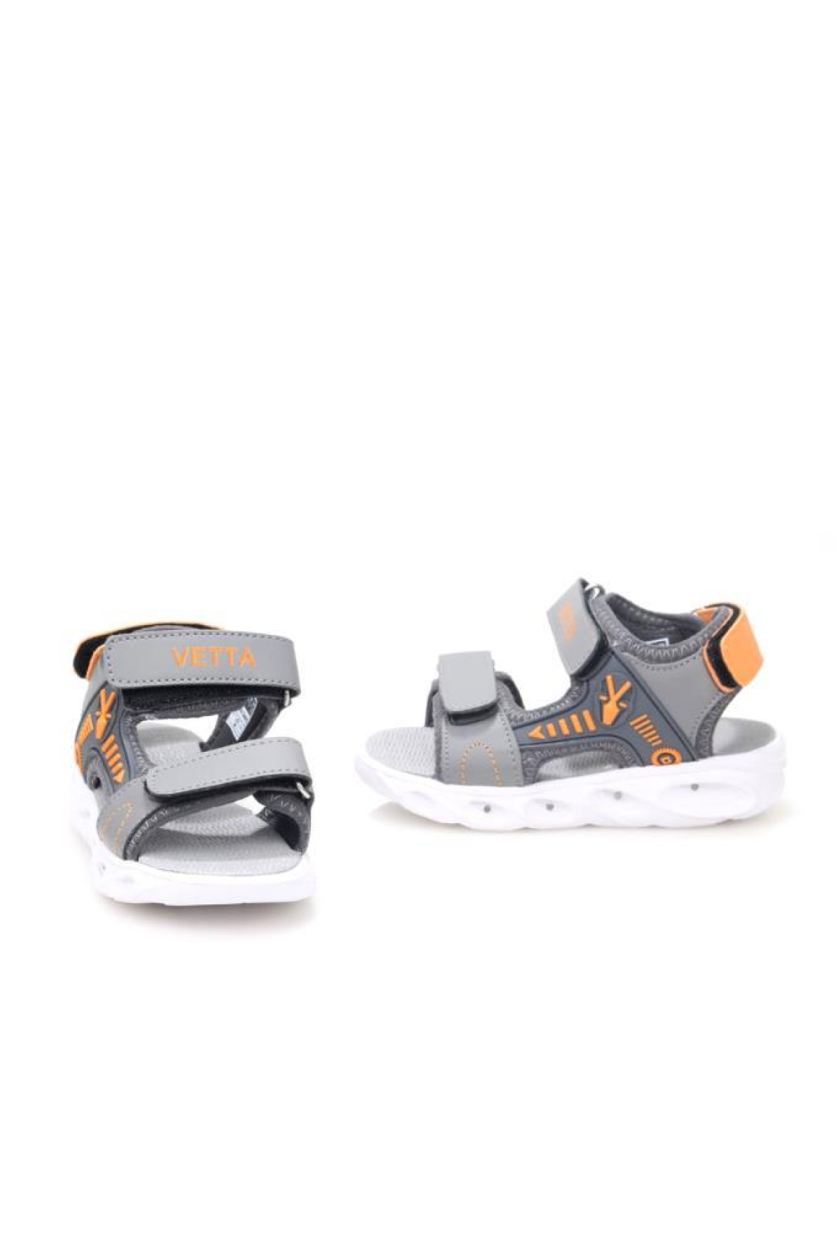 Vetta 03366 Erkek Çocuk Işıklı Sandalet - Görsel 4