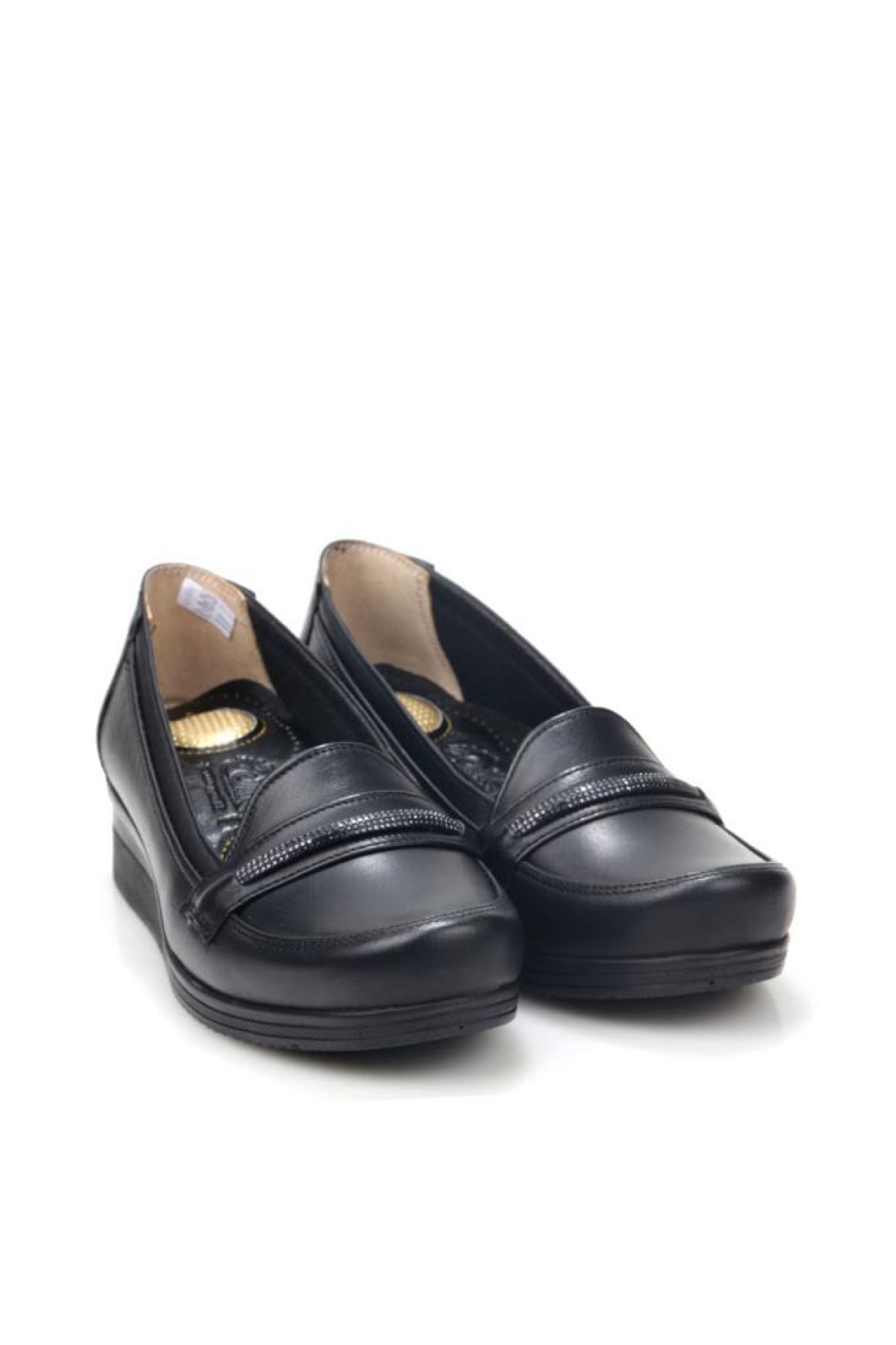 Edik DR194 Ortopedik Kadın Günlük Deri Ayakkabı - Görsel 3
