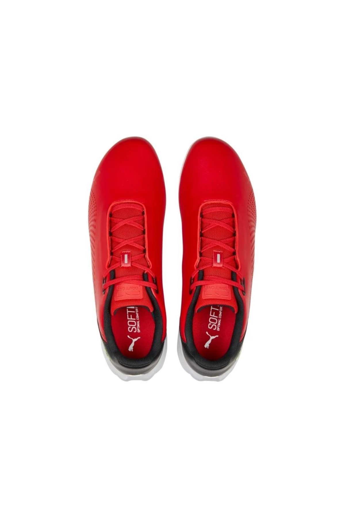 307193 Ferrari Drift Cat Decima Spor Ayakkabı Kırmızı-Siyah - Görsel 4